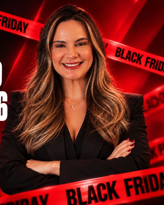 Vanessa, da Oásis Tintas, convida você para o Grupo VIP da Black Friday